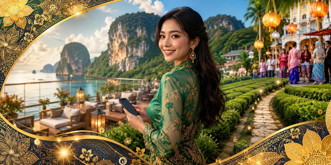 Kasino mudah alih bergaya batik di Ipoh dengan antaramuka moden