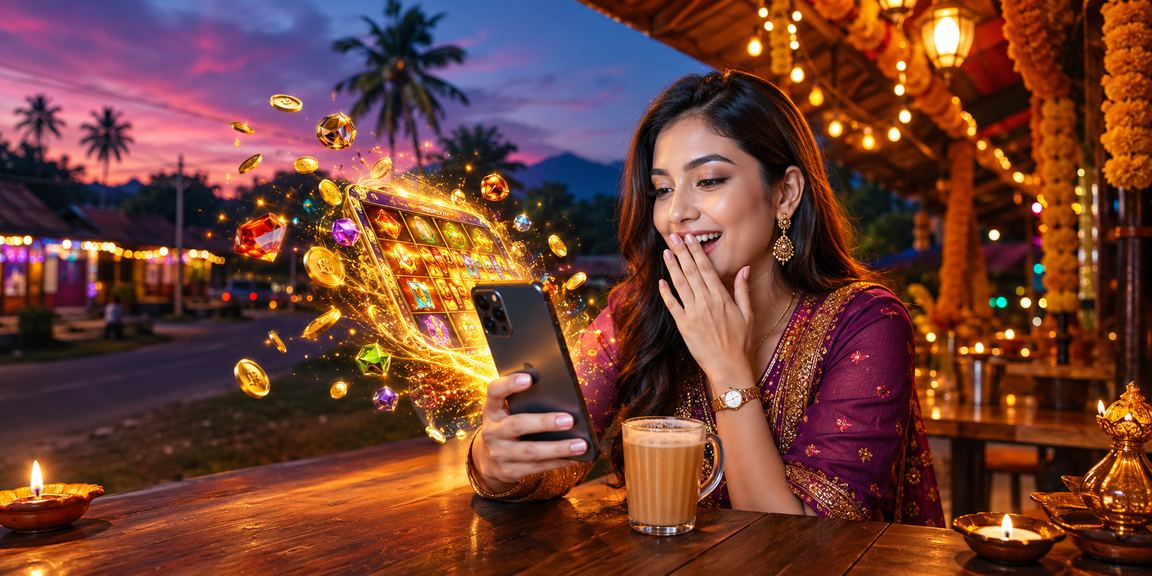 Permainan slot kasino bergaya Malaysia dengan elemen tempatan